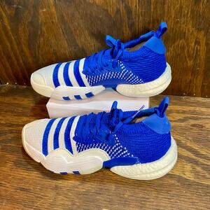 H03839 Adidas Trae Young 2.0 blue color Men's Size 10 Sneakers new not box